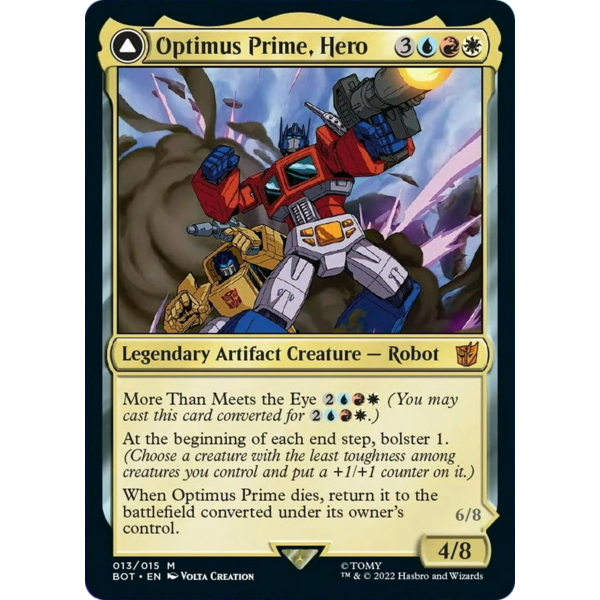 Magic: The Gathering Optimus Prime, Hero (013) Lightly Played