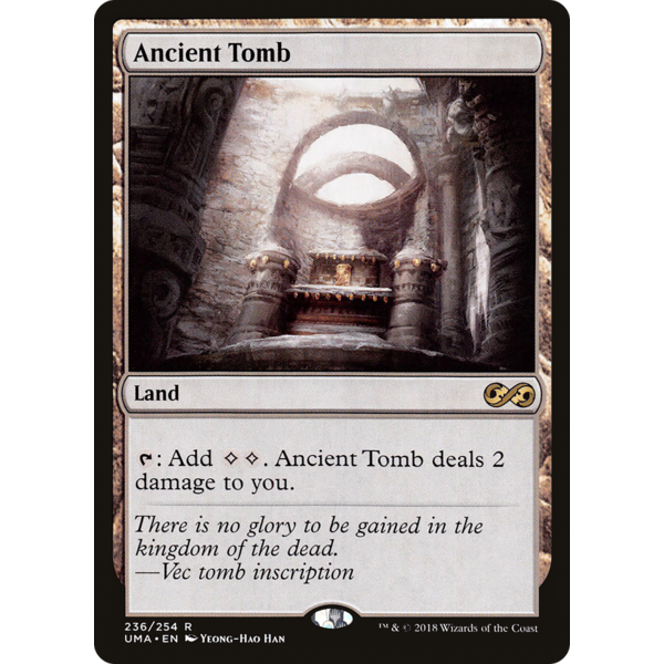 Magic: The Gathering Ancient Tomb (236) Lightly Played