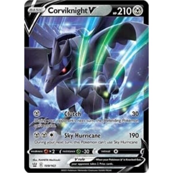 Pokemon Corviknight V (109) Lightly Played