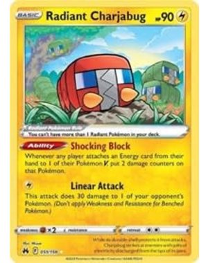 Pokemon Radiant Charjabug (051) Lightly Played