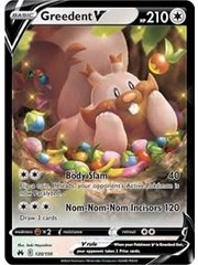 Pokemon Greedent V (120) Lightly Played Holofoil