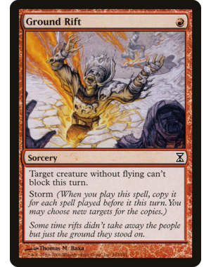 Magic: The Gathering Ground Rift (162) Lightly Played