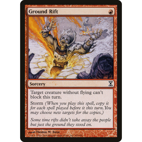 Magic: The Gathering Ground Rift (162) Lightly Played