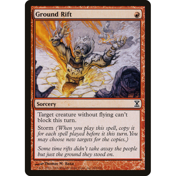 Magic: The Gathering Ground Rift (162) Lightly Played