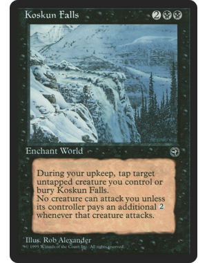 Magic: The Gathering Koskun Falls (055) Lightly Played