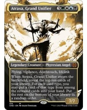 Magic: The Gathering Atraxa, Grand Unifier (Showcase) (316) Lightly Played
