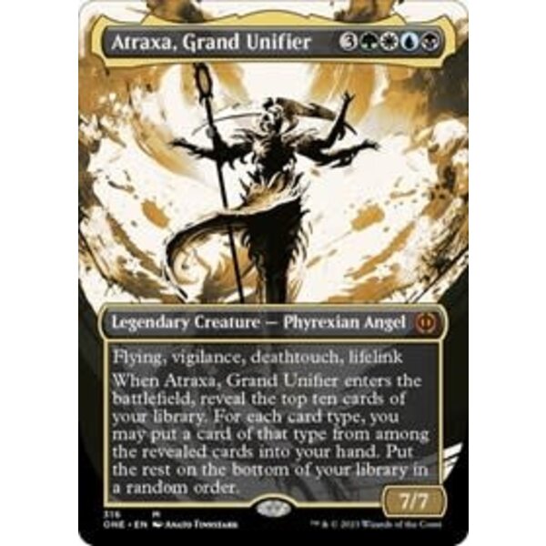 Magic: The Gathering Atraxa, Grand Unifier (Showcase) (316) Lightly Played