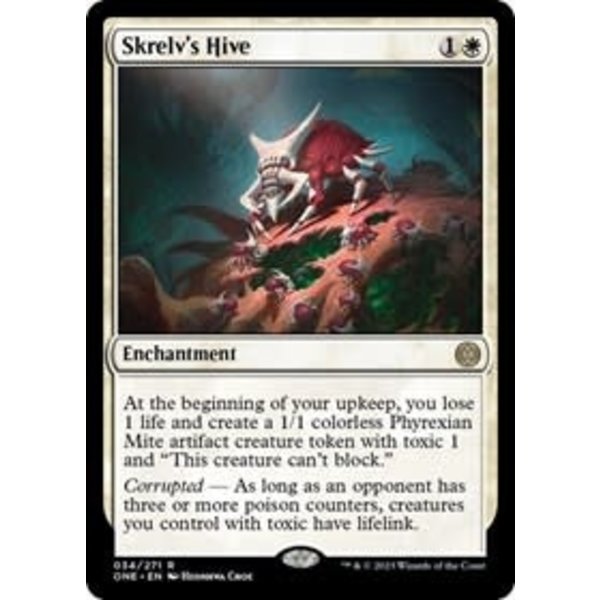 Magic: The Gathering Skrelv's Hive (034) Lightly Played