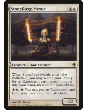Magic: The Gathering Stoneforge Mystic (020) Moderately Played