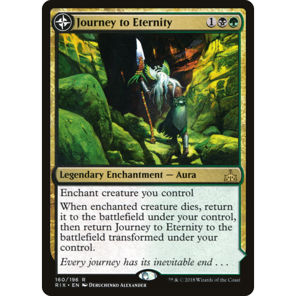 Magic: The Gathering Journey to Eternity (160) Moderately Played