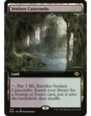 Magic: The Gathering Verdant Catacombs (Extended Art) (479) Lightly Played
