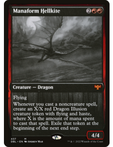Magic: The Gathering Manaform Hellkite (437) Lightly Played
