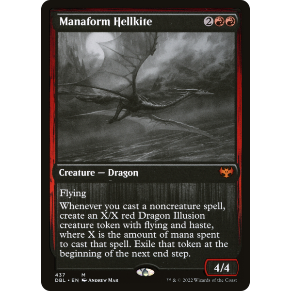 Magic: The Gathering Manaform Hellkite (437) Lightly Played