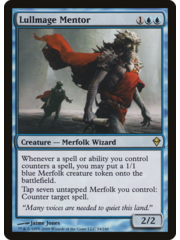 Magic: The Gathering Lullmage Mentor (054) Lightly Played