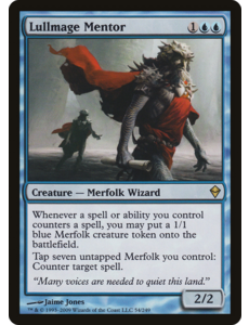 Magic: The Gathering Lullmage Mentor (054) Lightly Played