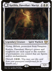 Magic: The Gathering Katilda, Dawnhart Martyr (021) Lightly Played