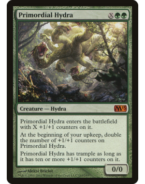 Magic: The Gathering Primordial Hydra (183) Moderately Played Foil