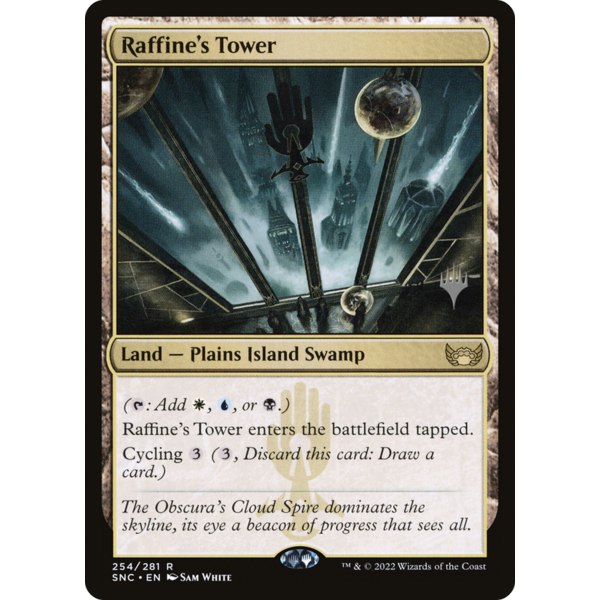 Magic: The Gathering Raffine's Tower (254p) Lightly Played