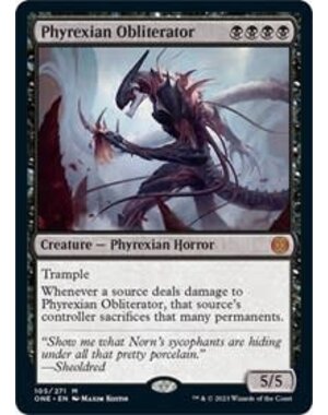 Wizards of The Coast Phyrexian Obliterator (105) Lightly Played