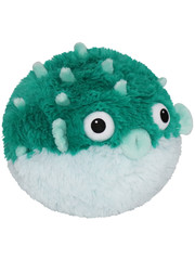 Squishable Mini Squishable Teal Pufferfish