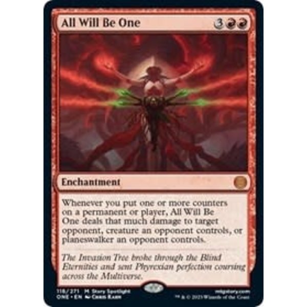 Magic: The Gathering All Will Be One (118) Lightly Played