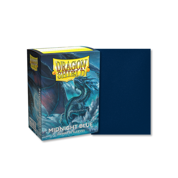 Arcane Tinmen Dragon Shield Midnight Blue Matte 100 Standard