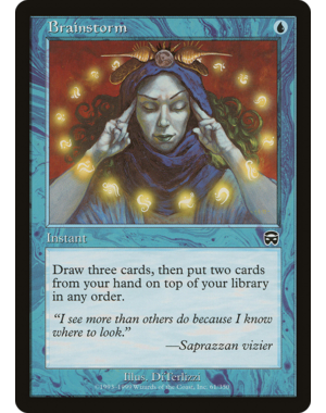 Magic: The Gathering Brainstorm (061) Lightly Played