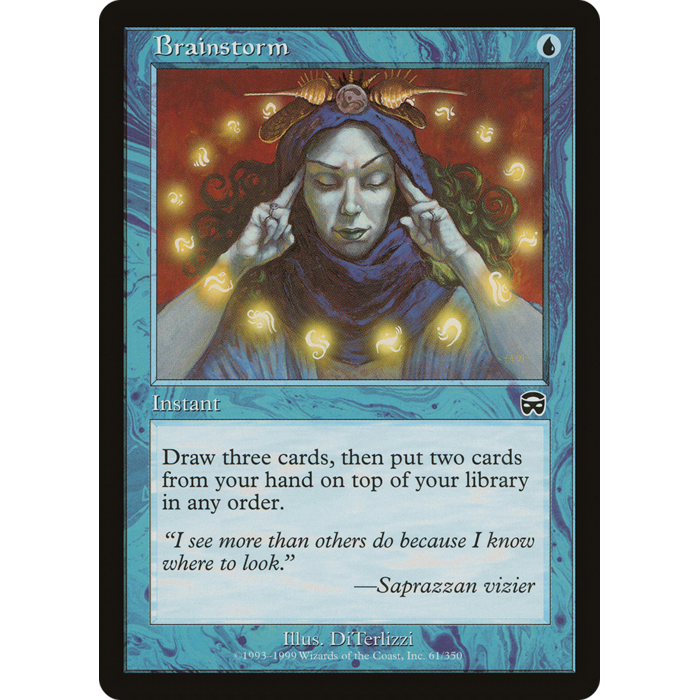 Magic: The Gathering Brainstorm (061) Lightly Played