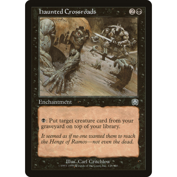 Magic: The Gathering Haunted Crossroads (138) Lightly Played