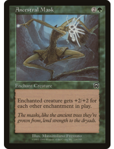 Magic: The Gathering Ancestral Mask (229) Lightly Played