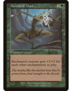 Magic: The Gathering Ancestral Mask (229) Lightly Played