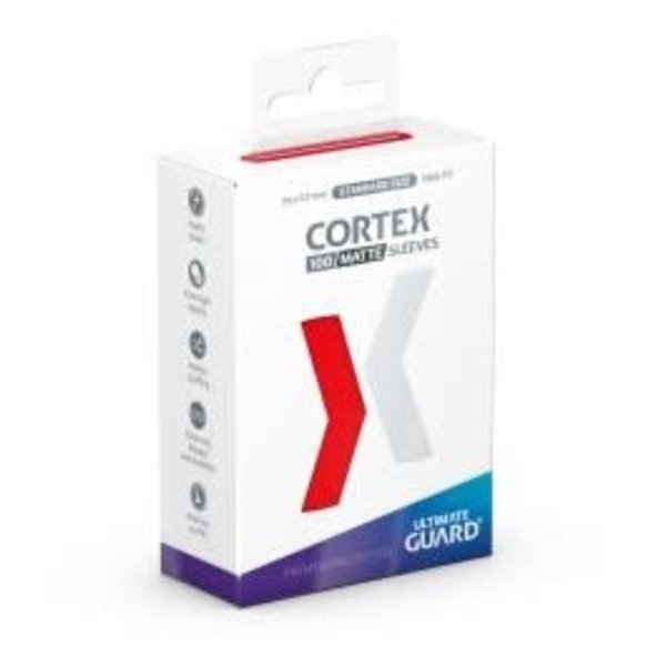 Ultimate Guard Cortex Matte Red 100 Standard