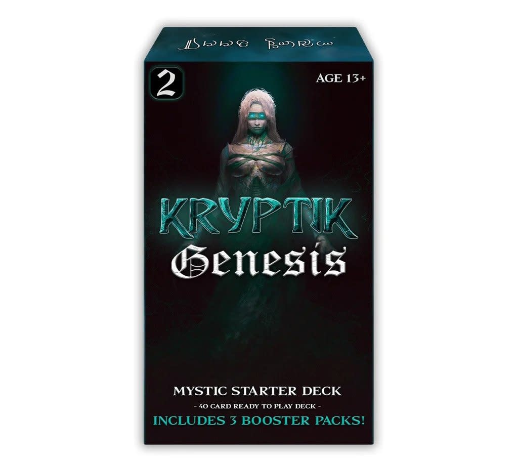 kryptik tcg booster box Other Card Games Hit them one more time after you destroy their final 11 year card and you win the game. Kryptik TCG - Genesis -