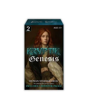  Kryptik TCG - Genesis Wave 2 Human Starter Deck