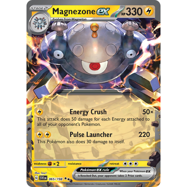 Pokemon Magnezone ex (065) Lightly Played