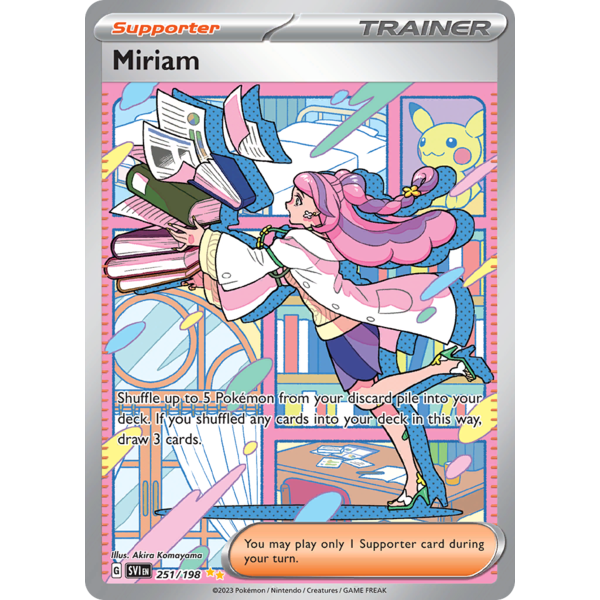 Pokemon Miriam (251) Lightly Played Holofoil
