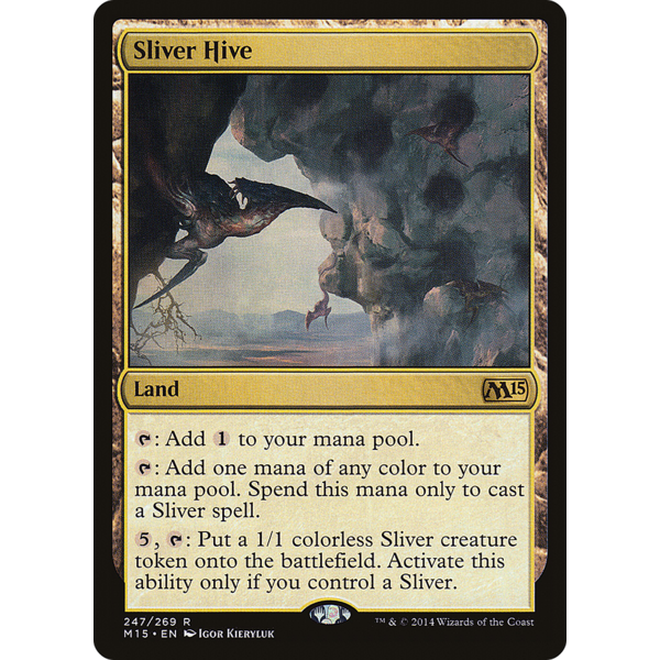 Magic: The Gathering Sliver Hive (247) Lightly Played