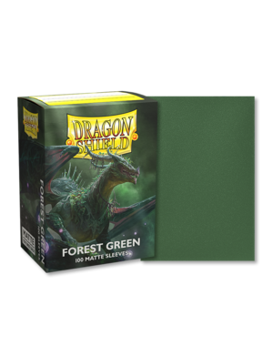 Arcane Tinmen Dragon Shield Forest Green Matte 100 Standard