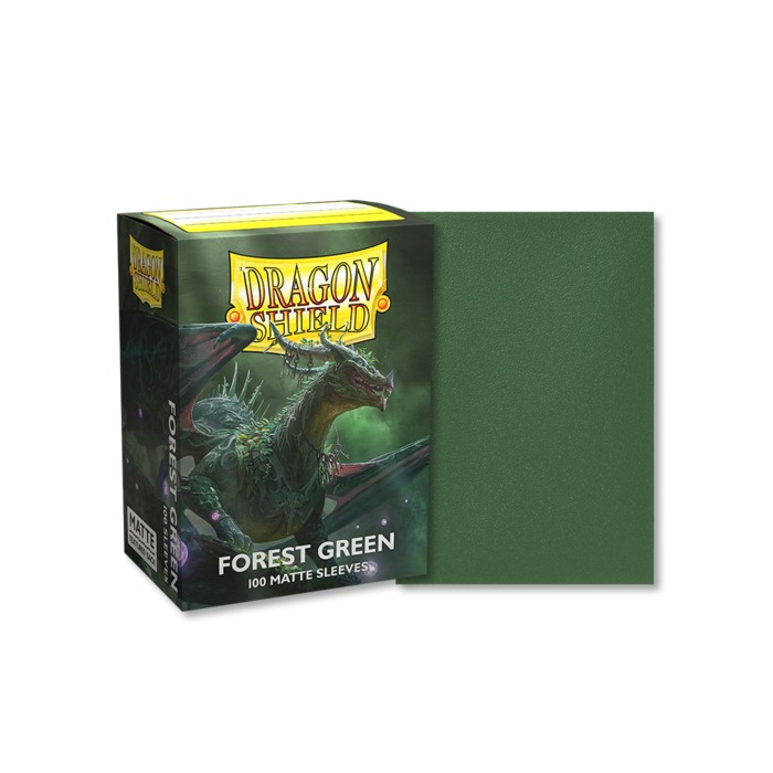 Arcane Tinmen Dragon Shield Forest Green Matte 100 Standard