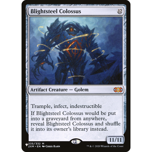 Magic: The Gathering Blightsteel Colossus (998) Lightly Played