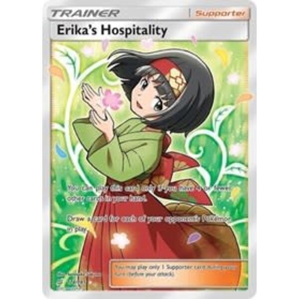 Pokemon Erika's Hospitality (Full Art) (174) Lightly Played