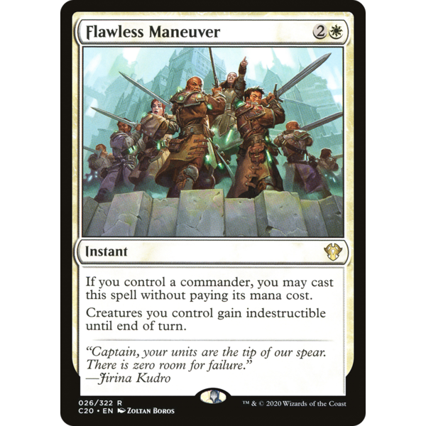 Magic: The Gathering Flawless Maneuver (026) Lightly Played