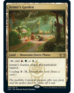 Magic: The Gathering Jetmir's Garden (250) Lightly Played Foil