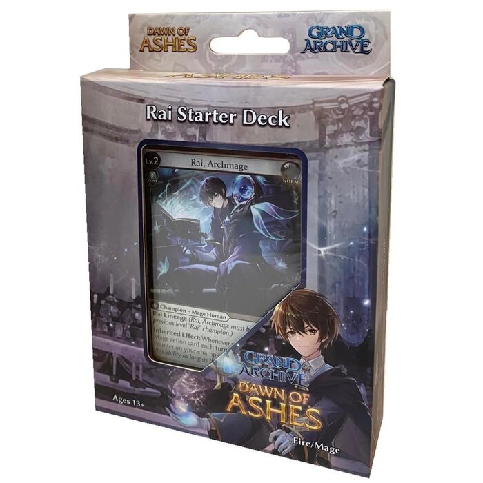 Weebs of the Shore Grand Archive TCG: Rai Starter Deck