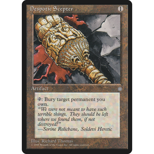 Magic: The Gathering Despotic Scepter (316) Lightly Played