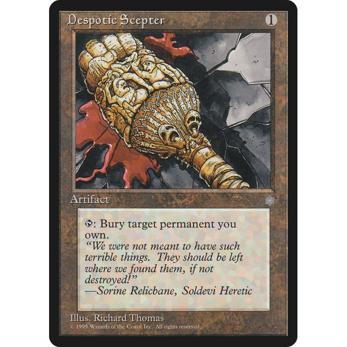 Magic: The Gathering Despotic Scepter (316) Lightly Played