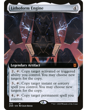 Magic: The Gathering Lithoform Engine  (Extended Art) (375) Lightly Played Foil