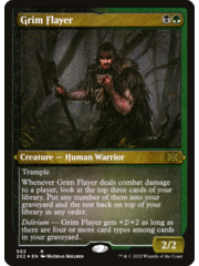 Magic: The Gathering Grim Flayer (Foil Etched) (502) Lightly Played