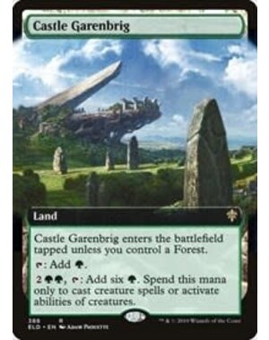 Magic: The Gathering Castle Garenbrig (Extended Art) (388) Lightly Played Foil