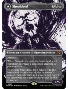 Wizards of The Coast Sheoldred (Showcase) (297) Lightly Played Foil